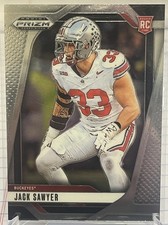 2025 Panini Prizm Draft Picks Jack Sawyer RC Rookie #80 Ohio State STEELERS