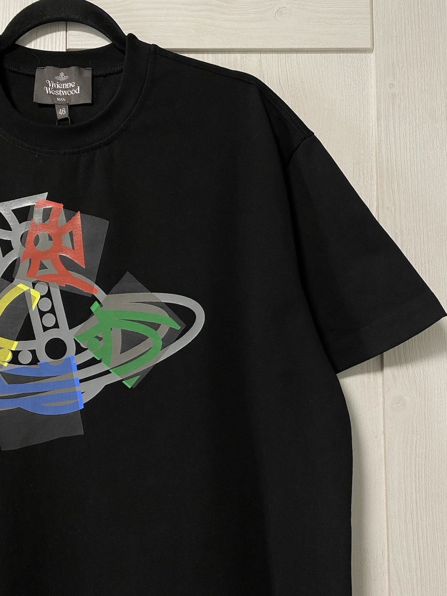 【VIVIENNE WESTWOOD】BIG SALE★GRAPHIC Tシャツ VIVIENNE WESTWOOD MENS T-SHIRT BIG LOGO GRAPHIC DESIGN SHORT