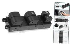 Power Window Switch, Front Left Driver Side Window Control Switch