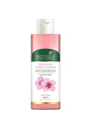 Biotique Advanced Organics Cherry Blossom Shea & Vitamin E Duschgel 200ml