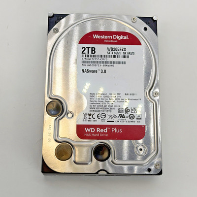 Western Digital Red NAS 2TB WD20EFRX 3.5 SATA HDD
