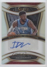 2020-21 Panini Select Signature Selections David Nwaba #SIS-DNW Auto 0l98