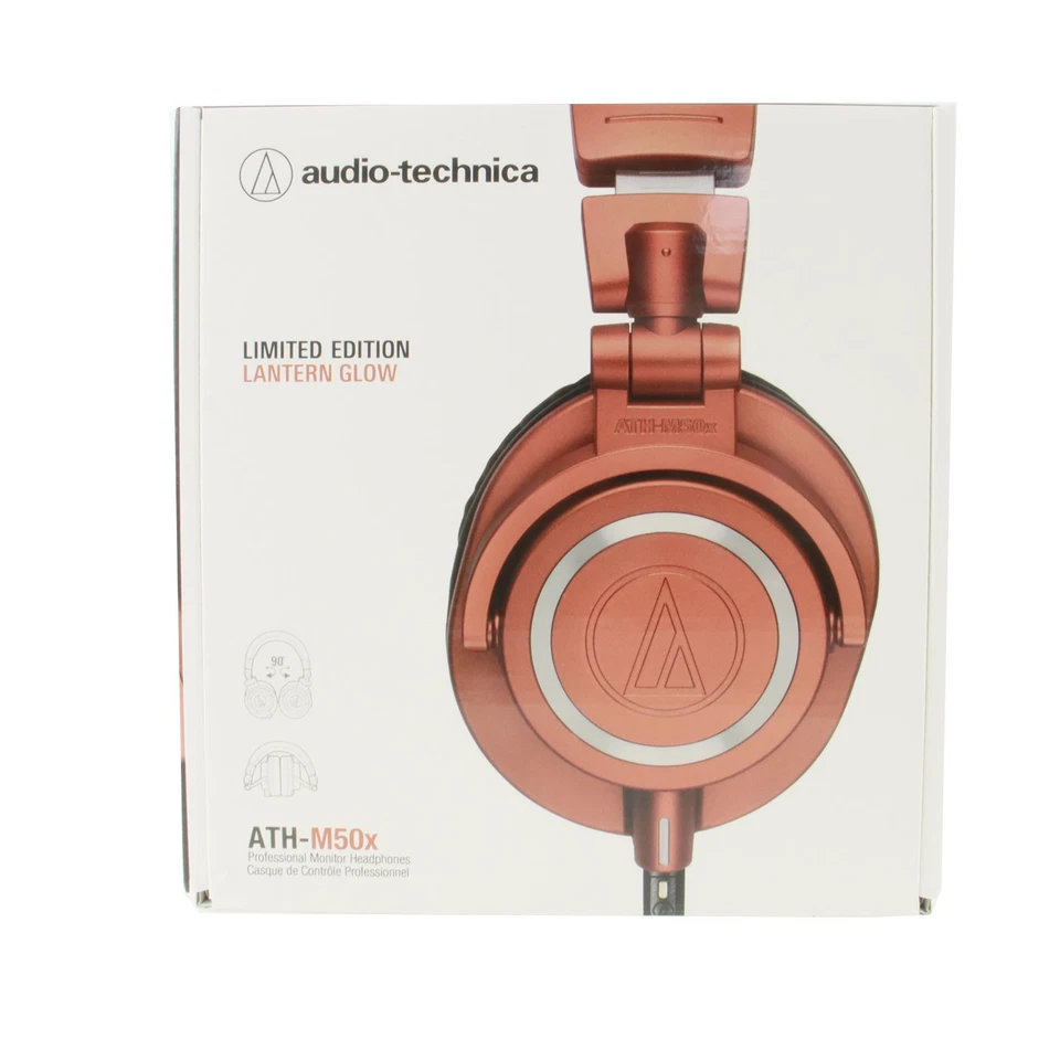 New IN BOX ATH-M50x Closed-Back Professional Studio Monitor Headphones US - Image 3 of 4