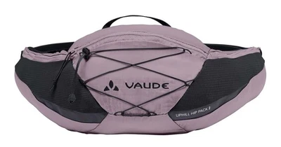 VAUDE Uphill Hip Pack 2 Gürteltasche Regenhülle Purple Ash schwarz mauve Neu - Bild 1 von 4
