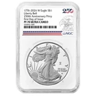 2026-W $1 1-oz Proof American Silver Eagle NGC PF70UC FDI 250th Eagle Label