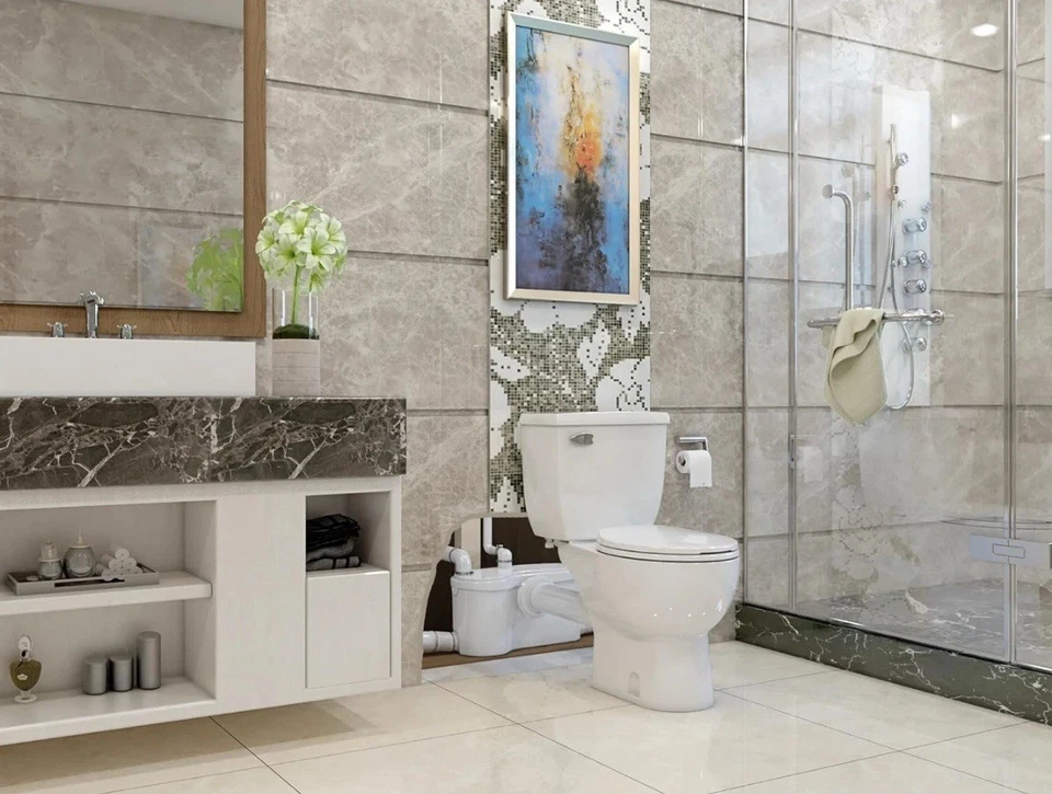 Saniflo SANIBEST Pro Grinder Bathroom Upflush Pump 013-PRO **MAKE OFFER* New - Image 2 of 4