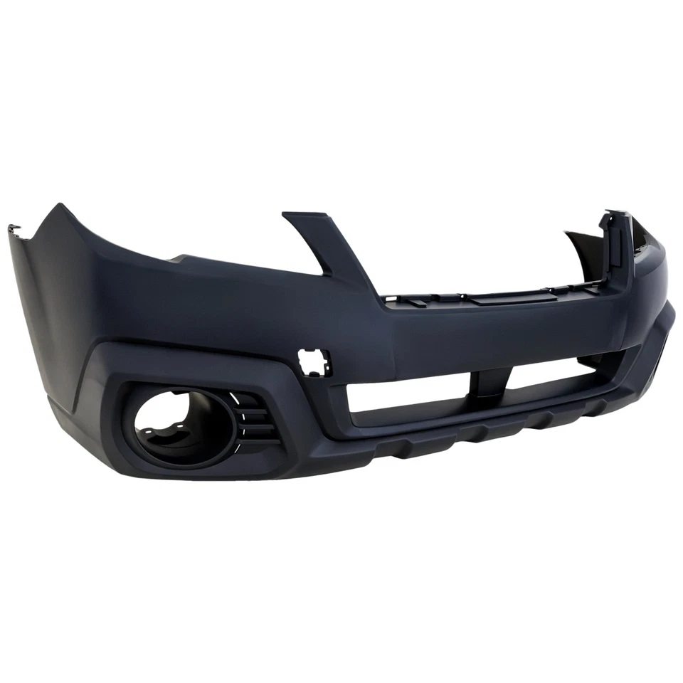 Front Bumper Cover For 2013-2014 Subaru Outback w/ fog lamp holes Primed top Foto 3 de 4