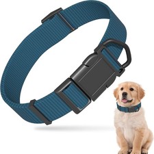 Blue Dog Collar for Large Dog, Breathable, Anti-Odor  Soft, Comfortable for
