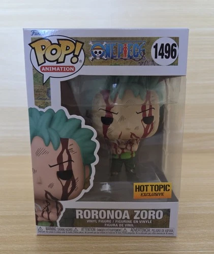 Funko Pop One Piece Roronoa Zoro #1496 Hot Topic Exclusive