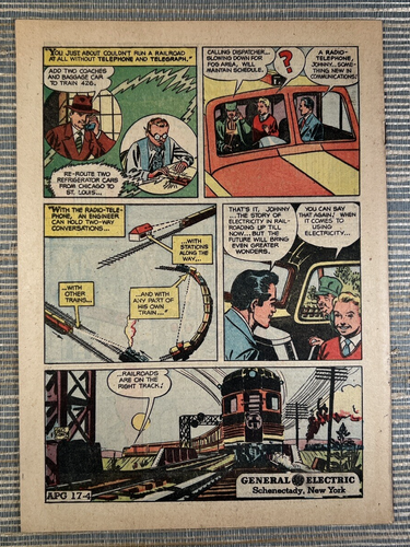 Adventures in Electricity #5 General Electric 1948 GE Promotional Giveaway Comic - Picture 2 of 3