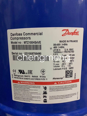 MTZ100HS4VE Danfoss compressors new via FedEx or DHL
