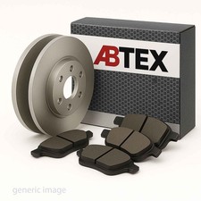 Abtex Rear Brake Discs 287mm & Pads fits Volvo S60 S70 S80 V70 XC70