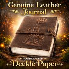 Genuine Leather Journal 5x7 Handmade Vintage Rustic Notebook Diary Sketchbook