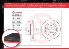 Mini Countryman F60 Brembo 08c352 11 Mini Countryman F60 Rear Brake Discs(pair)