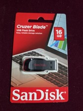 SanDisk Cruzer Blade 16GB USB Flash Drive - SDCZ50-016G-B35