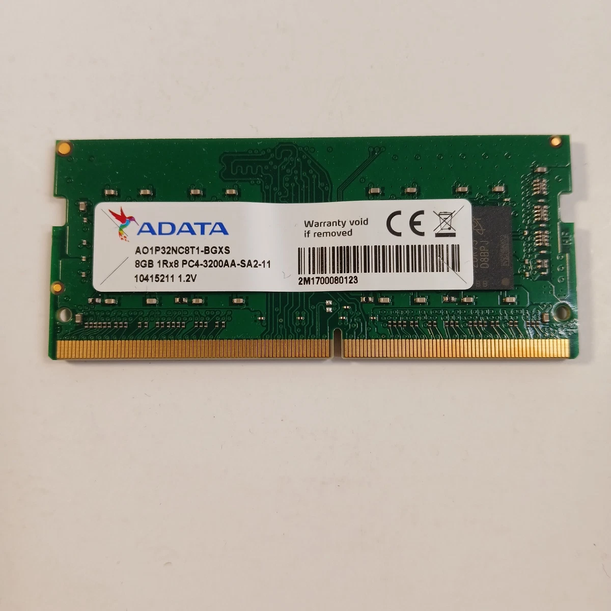 ADATA DDR4 SDRAM 8 GB Capacity per Module Memory (RAM) for sale | eBay