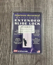 Glockstore Extended Precision Slide Lock Lever for Glock 43 T1564-BK Sealed