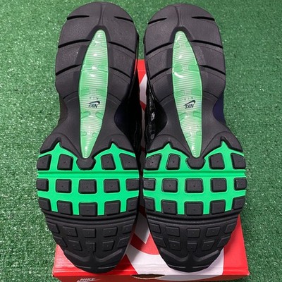 Size 10 - Nike Air Max 95 OG Big Bubble Black Green Shock IB1667