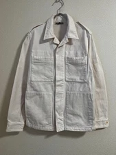 A.P.C. Woman Vintage White Jacket Limited Edition Style Refined Minimalism Timel