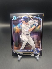 2025 Bowman Draft SEAN GAMBLE Royals BLACK /10