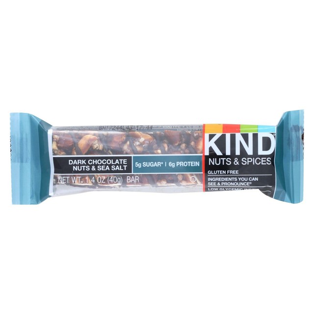 Kind Fruit And Nut Bars Dark Chocolate Nuts Sea Salt 1 4 Oz Case Of 12 Kind Fruit And Nut Bars Dark Chocolate Nuts Sea Salt 1 4 Oz Case Of 12