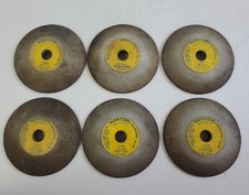PACK OF 6 NORTON 32A80-J5VBE ME19225 3-1/2X1/2X1/2 GRINDING WHEELS