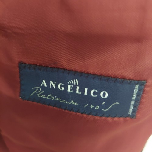 OLIVER WICKS Tuta Angelico Blazer Cappotto Sportivo 42R Nero Premium 140s - Foto 7 di 9