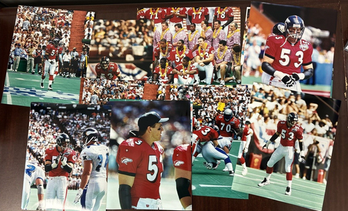 Bill Romanowski Pro Bowl Large Lot of 8x10 Photos Pictures Unsigned