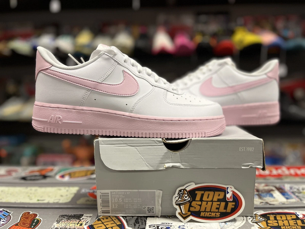 Pink LV AF 1's – Kickz By D