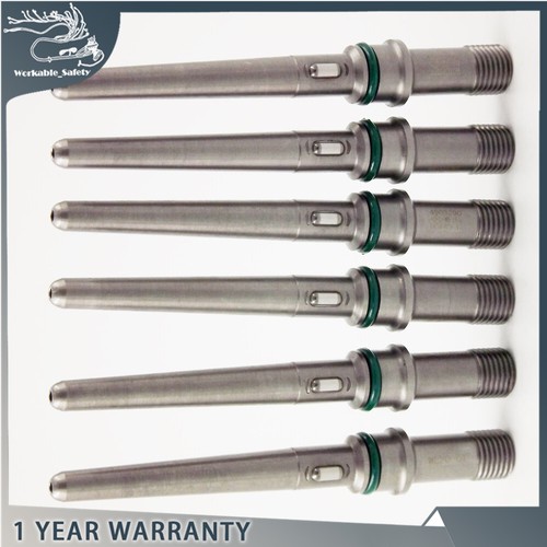 6 Pcs Fuel Injector Connector Tube Fit For Dodge Diesel 2005-2007 5.9L - Picture 1 of 10