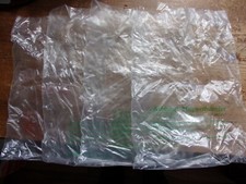 5 alte Plastikhüllen für Tonbänder von ORWO-Wolfen aus der DDR