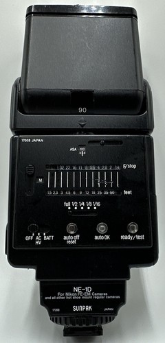 Sunpak Auto 422 D Thyristor/NE-1D Interface Module for Nikon FE/EM Tested - Picture 6 of 15