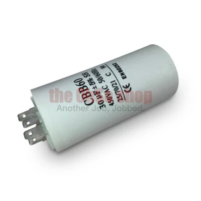PAXANPAX 30uf Capacitor CBB60 Start Run Motor For Generator, Compressor, Air-Con, Pump
