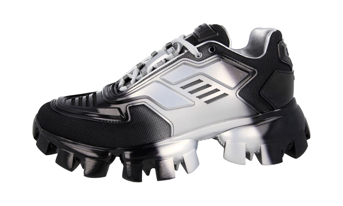 PRADA CLOUDBUST THUNDER SNEAKERS SHOES 2EG293 BLACK/SILVER PRADA CLOUDBUST THUNDER SNEAKERS SHOES 2EG293 BLACK/SILVER