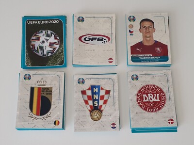 Panini UEFA Euro 2020 - Preview (Blue 568) - EUR · AUT · BEL · CRO · CZE · DEN