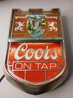 RARE VINTAGE "Coors On Tap" Plastic Beer Hanging Bar/Tavern Sign