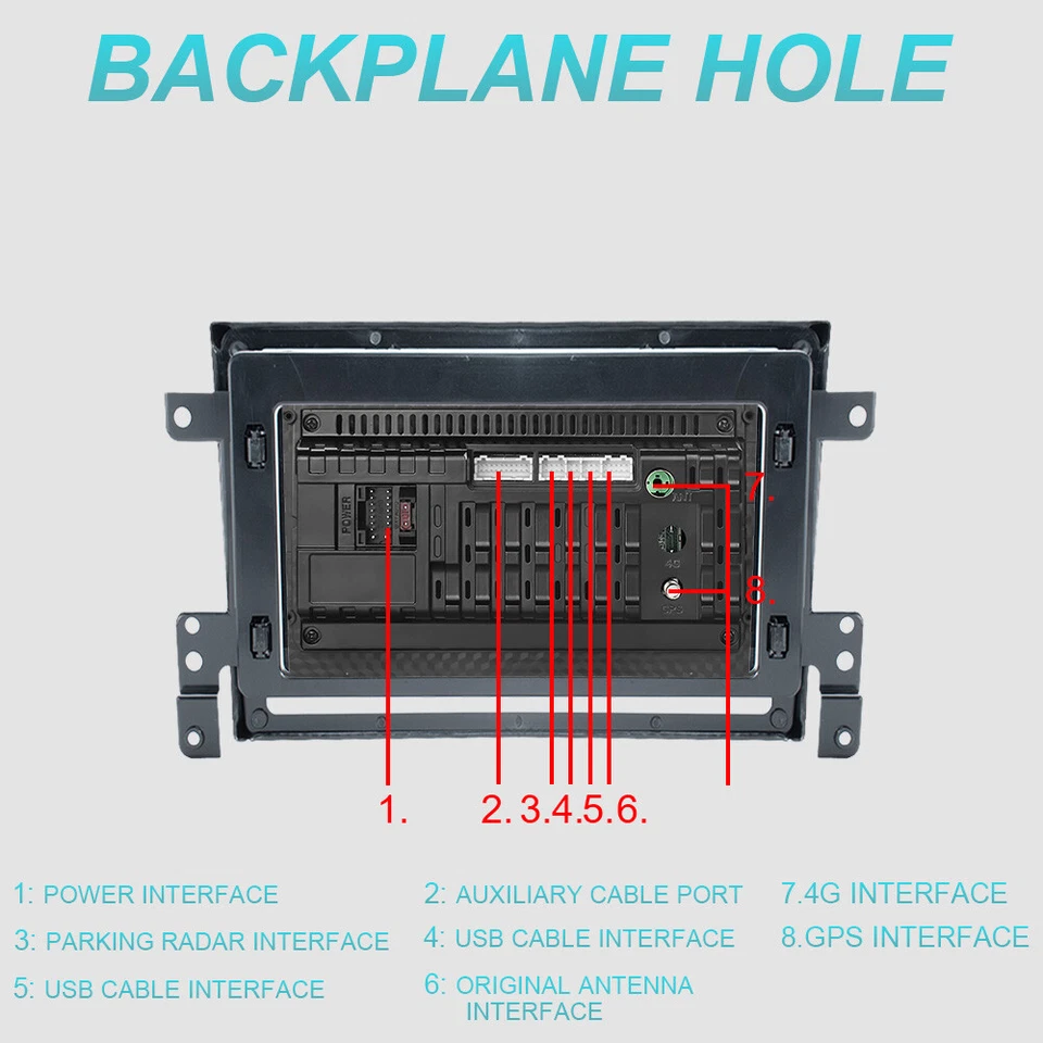 9" CarPlay Android 15 Autoradio Für Suzuki Grand Vitara 2005-2015 GPS Navi DAB+ - Bild 3 von 4