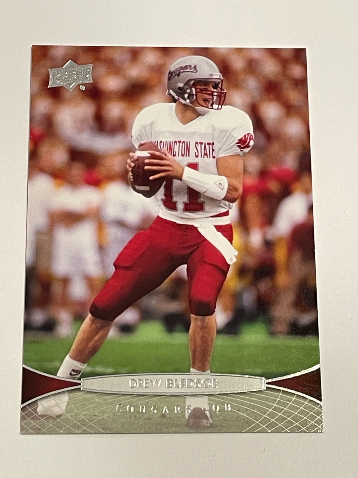 2012 Upper Deck Football #17 - Drew Bledsoe - Washington State Cougars