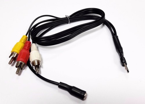 LANC + A/V Adapter Cable for Sony Camcorders with Multiport, S2 to 3xRCA+2.5mm - Picture 7 of 12