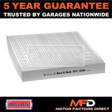 Fits Honda CR-V 2006- Civic 2005- Accord 2002- Cabin Filter Borg & Beck