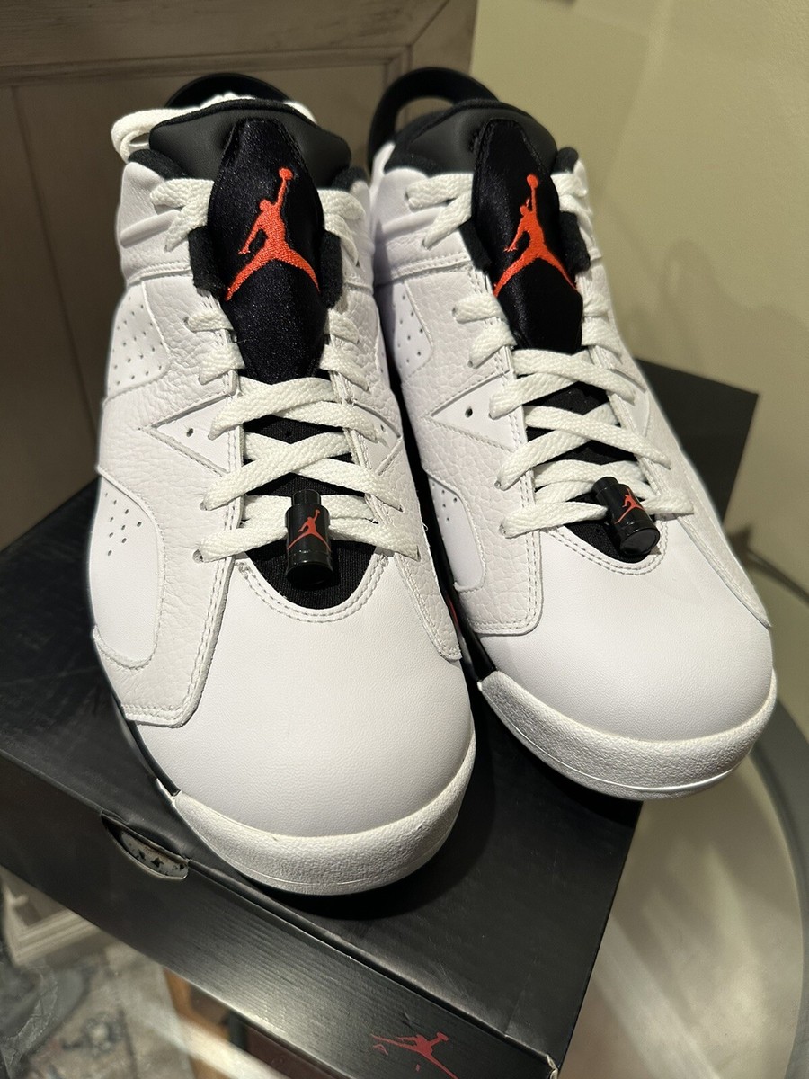 Size 9.5 - Air Jordan 6 Low White Infrared for sale online | eBay