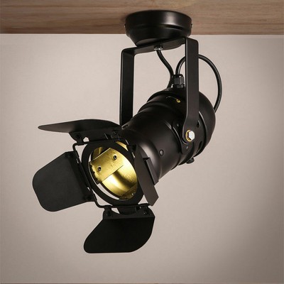 Adjustable Track Head 1-Light Semi Flush Mount Chandelier ...