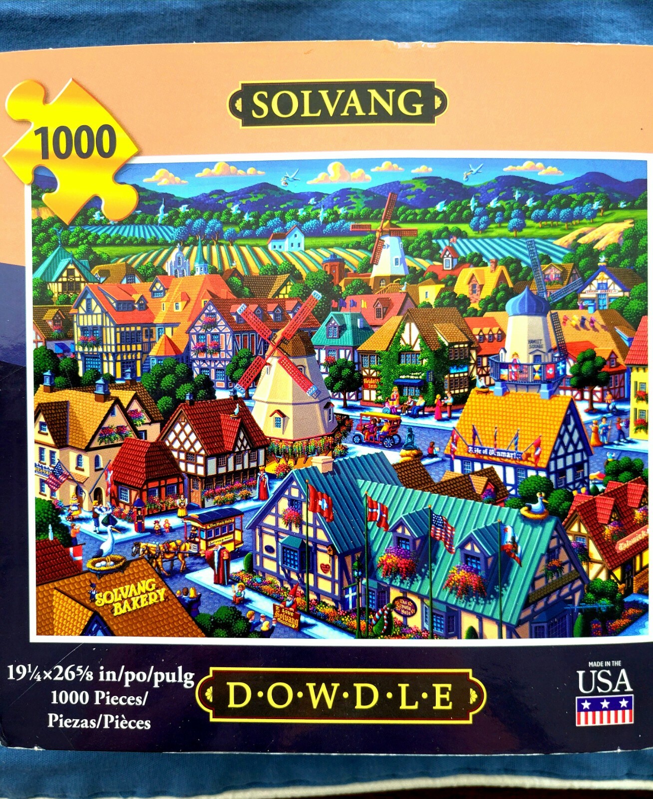 DOWDLE SOLVANG 1000 Piece Puzzle NonSmoker MADE IN USA eBay