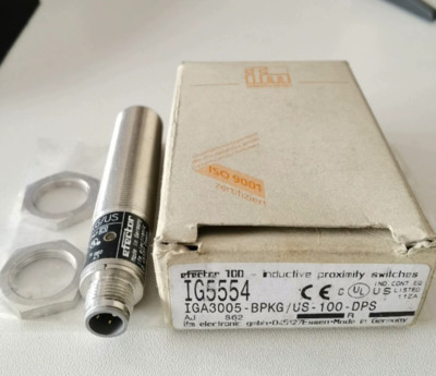 New In Box IFM IG5554 Inductive Proximity Sensor Switch