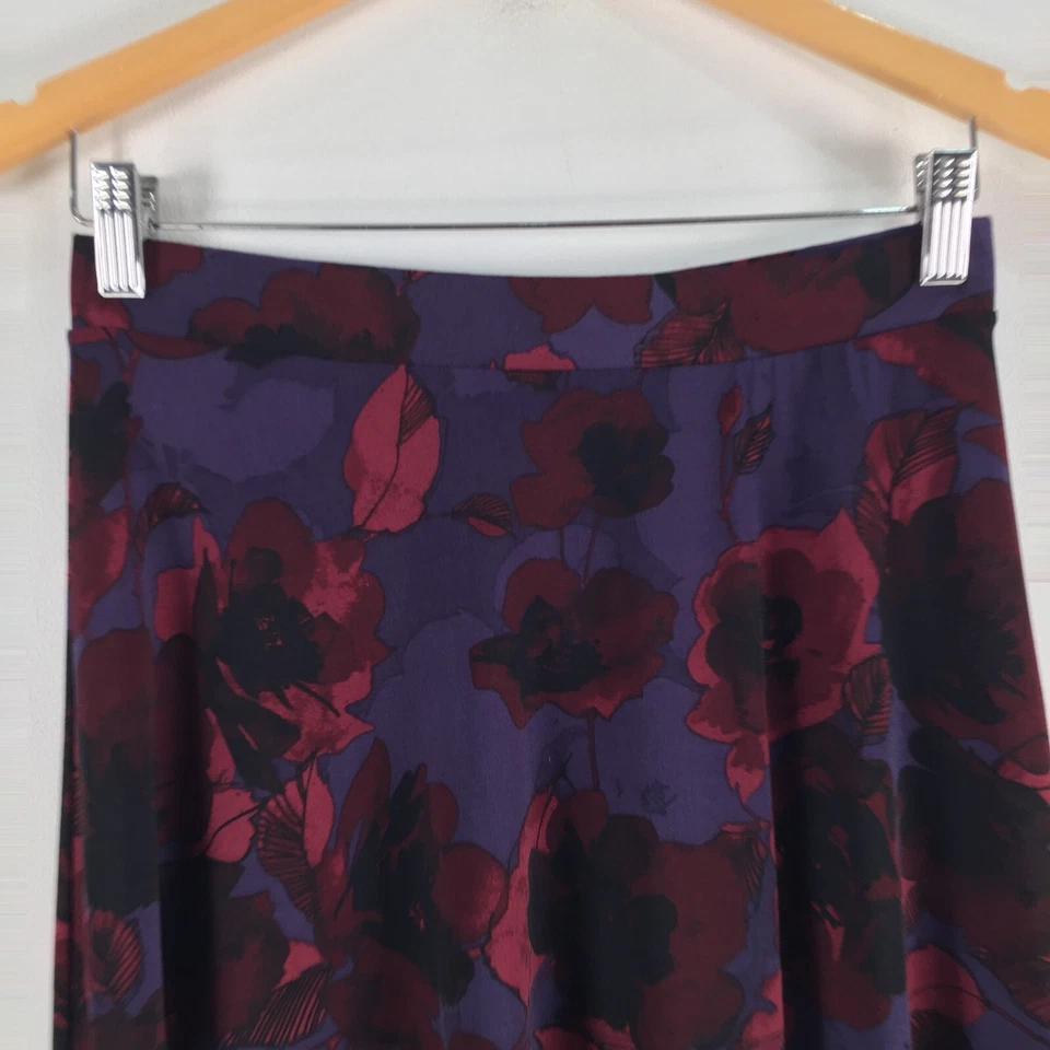 George Mujer Falda Talla S Acampanada Multicolor Floral Elástica Hasta la Rodilla 099555 Foto 2 de 4