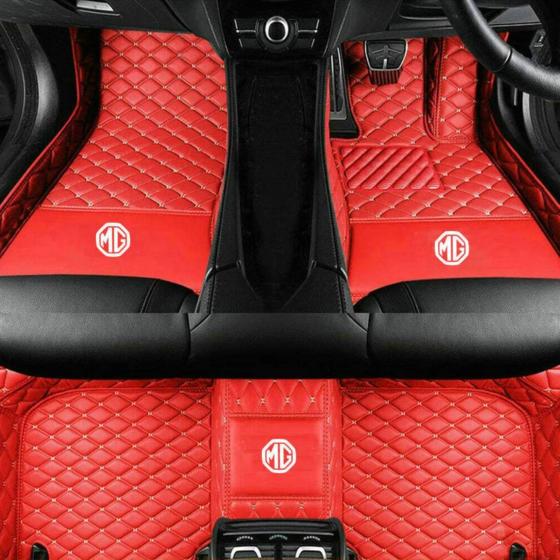 For-MG-HS, MG 3, MG 6, MG HS, MG ZS Luxury Waterproof Car Floor Mats Custom Mats Foto 3 de 4