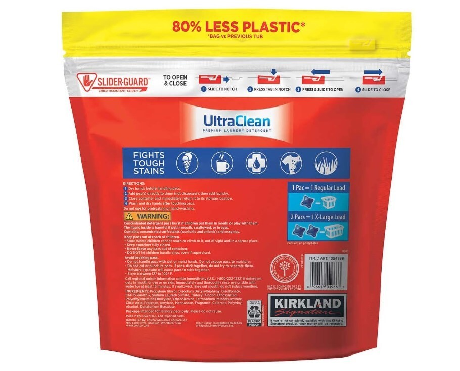 洗濯洗剤 Costco 2 KIRKLAND 146 LOADS' UltraClean s-l1200.jpg