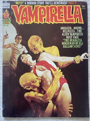 VAMPIRELLA #56 Horror Warren Magazine 1976 VF-