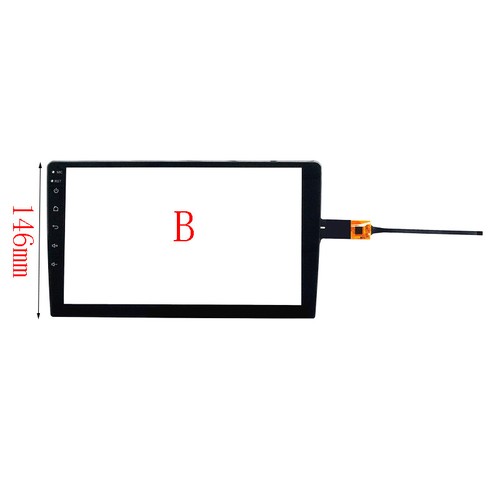 Numériseur écran tactile ASCTP-9008 pour radio de voiture Android 9 pouces 10 pouces - Photo 6/6