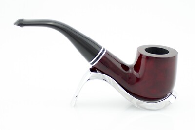 Pfeife Peterson killarney Red 01 Bent Pot Smooth P-Lip